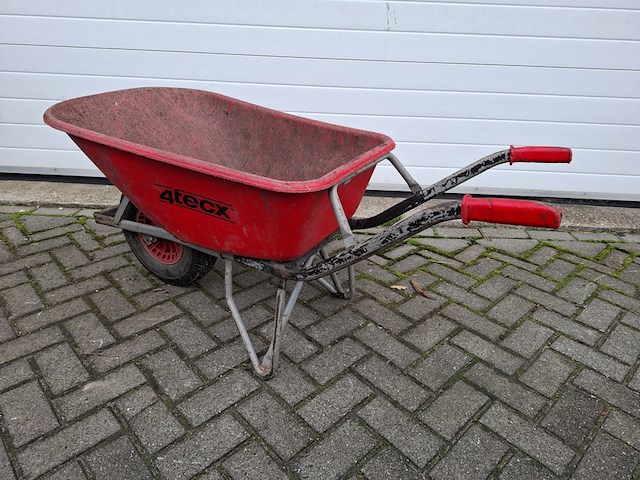 Kruiwagen met kunststof bak, 4tecx - afbeelding 1 van  5