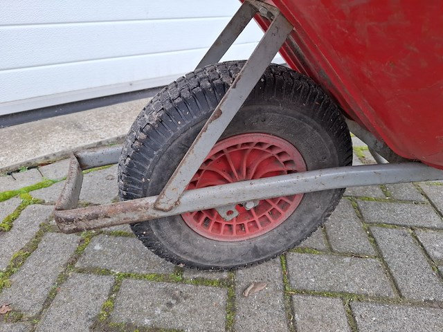 Kruiwagen met kunststof bak, 4tecx - afbeelding 3 van  5