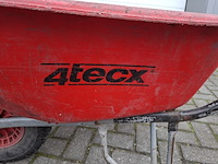Kruiwagen met kunststof bak, 4tecx - afbeelding 4 van  5