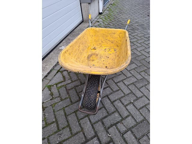 Kruiwagen met kunststof bak, fort - afbeelding 2 van  3