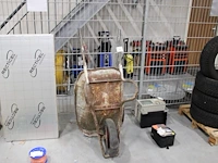 Kruiwagen met lekke band