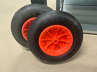 Kruiwagen wielen (10x) - afbeelding 1 van  4