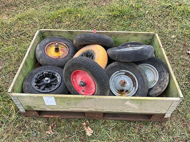 Kruiwagen wielen - afbeelding 1 van  4