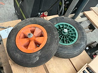 Kruiwagenwiel (2x) - afbeelding 2 van  2