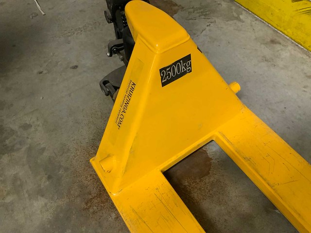 Kruizinga - 2500kg - hand hydraulische palletwagen - afbeelding 4 van  5