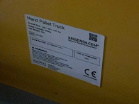 Kruizinga - 2500kg - hand hydraulische palletwagen - afbeelding 5 van  5