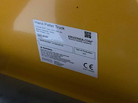 Kruizinga - 2500kg - hand hydraulische palletwagen - afbeelding 6 van  6