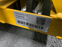 Kruizinga - 2500kg - hand hydraulische palletwagen - afbeelding 5 van  6