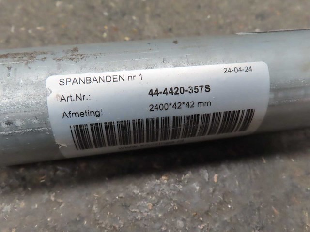 Kruizinga - telescoopstang - 1818 (4x) - afbeelding 2 van  3