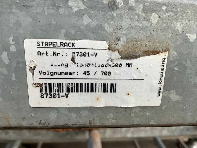 Kruizinga 87301-v stapeljuk (10x) - afbeelding 6 van  6