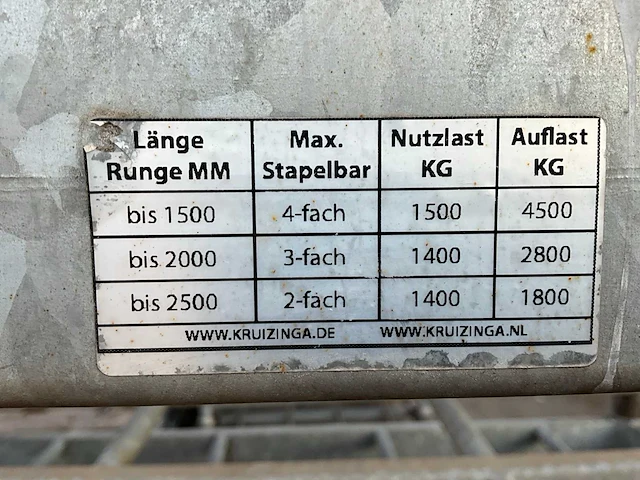 Kruizinga 87301-v stapeljuk (10x) - afbeelding 6 van  7