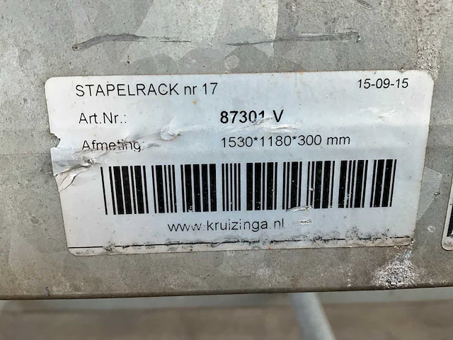 Kruizinga 87301-v stapeljuk (10x) - afbeelding 7 van  7