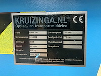 Kruizinga bkm 100 verrijdbare kantelbare afvalbak - afbeelding 5 van  6