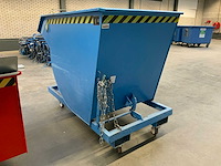 Kruizinga bkm 100 verrijdbare kantelbare afvalbak - afbeelding 6 van  6