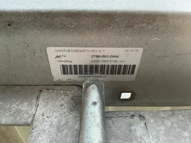 Kruizinga gasflessenopslag - afbeelding 3 van  3