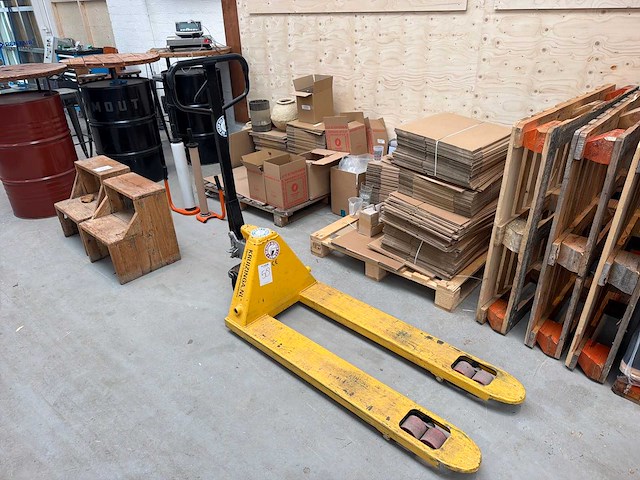 Kruizinga hand hydraulische palletwagen - afbeelding 1 van  5