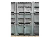 Kruizinga kunststof palletbox met klep (4x) - afbeelding 2 van  10