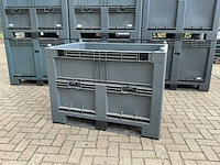 Kruizinga kunststof palletbox met klep (4x) - afbeelding 3 van  10