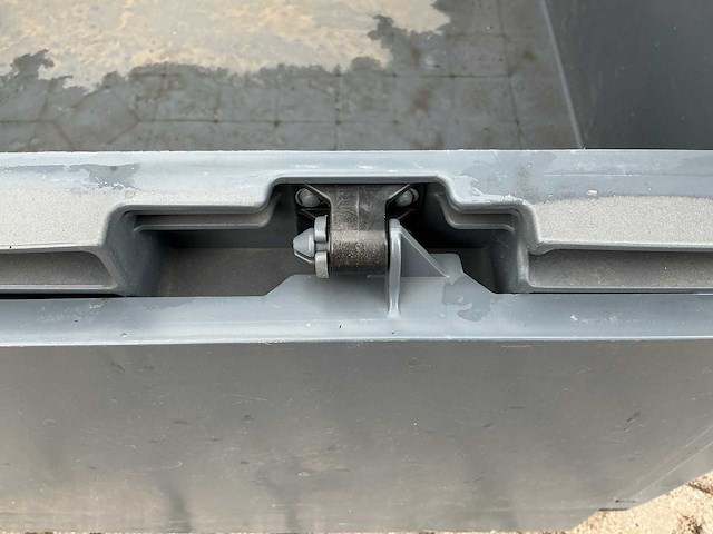 Kruizinga kunststof palletbox met klep (4x) - afbeelding 5 van  10