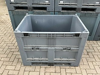 Kruizinga kunststof palletbox met klep (6x) - afbeelding 1 van  8