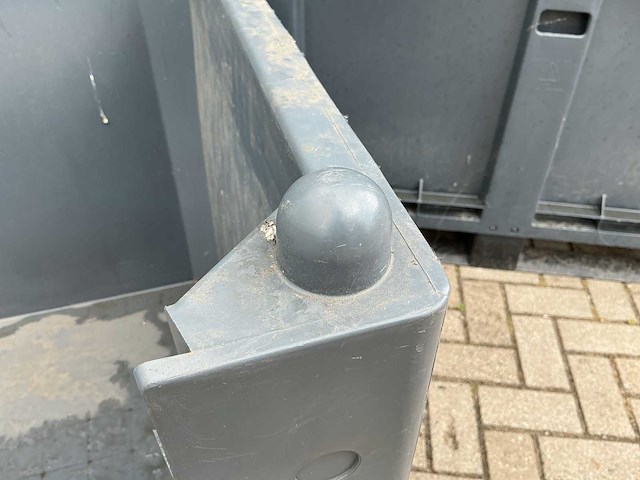 Kruizinga kunststof palletbox met klep (6x) - afbeelding 5 van  8