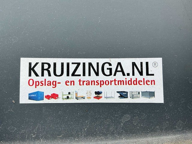 Kruizinga kunststof palletbox met klep - afbeelding 9 van  9