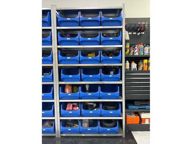 Kruizinga legbordstelling met magazijnbakken - afbeelding 4 van  10