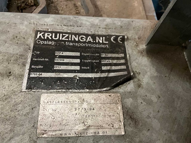 Kruizinga sfp4 gasflesrek - afbeelding 6 van  6