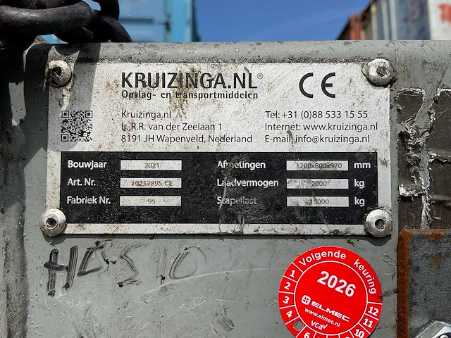 Kruizinga stapelbak (4x) - afbeelding 5 van  5