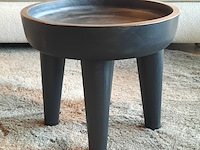 Kruk met opstaande rand raw interiors, suar, zwart - afbeelding 1 van  5