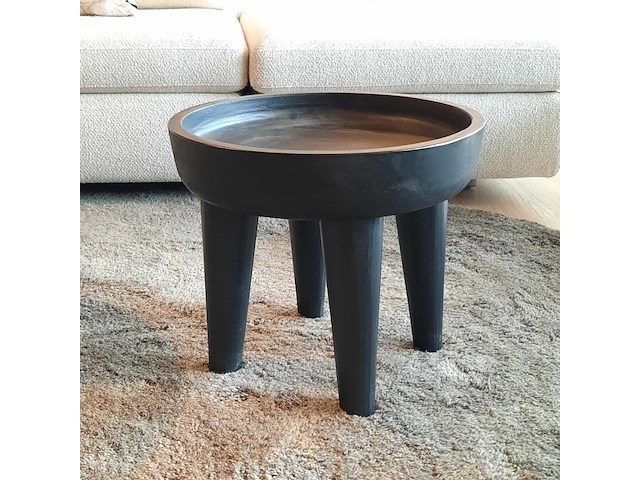 Kruk met opstaande rand raw interiors, suar, zwart - afbeelding 5 van  5