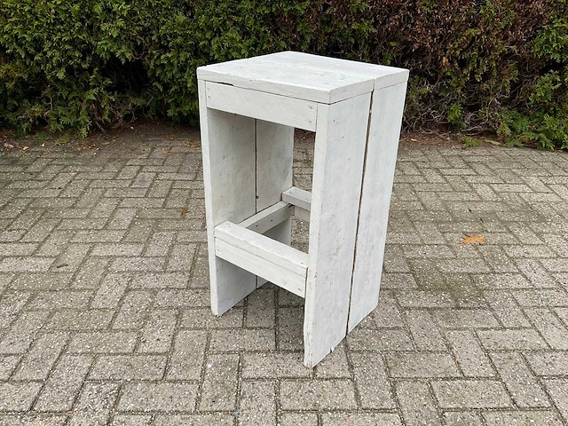 Kruk steigerhout - hoog (13x) - afbeelding 1 van  8