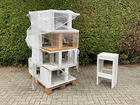 Kruk steigerhout - hoog (13x) - afbeelding 2 van  8