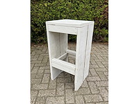 Kruk steigerhout - hoog (13x) - afbeelding 4 van  8