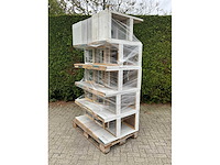 Kruk steigerhout - hoog (15x) - afbeelding 8 van  10