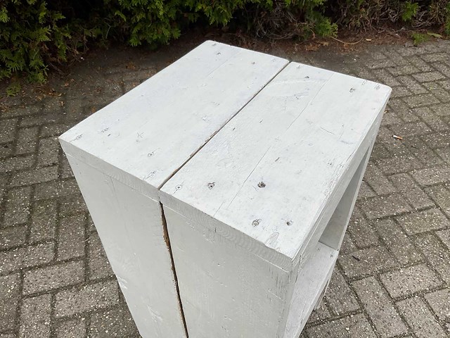 Kruk steigerhout - hoog (15x) - afbeelding 5 van  10