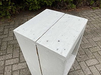 Kruk steigerhout - hoog (15x) - afbeelding 5 van  10