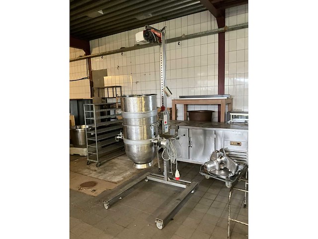 Krumbein mengkom lift / kantelaar - afbeelding 1 van  4