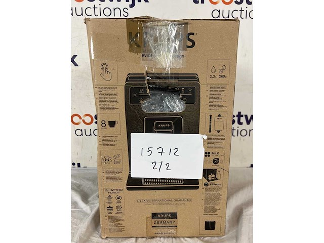 Krups evidence eco-design ea897b & roborock s6 maxv - robotstofzuiger - afbeelding 2 van  2