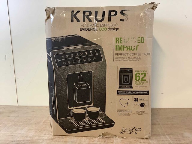 Krups evidence eco design ea897b10 koffie- & espressomachines - afbeelding 2 van  7