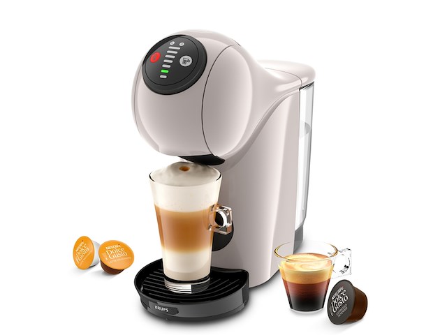 Krups nescafé dolce gusto genio s kp243a koffiecupmachine taupe - afbeelding 1 van  6