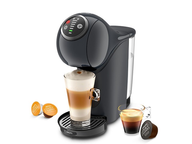 Krups nescafé dolce gusto genio s plus kp340b koffiecupmachine cosmic grey - afbeelding 1 van  6