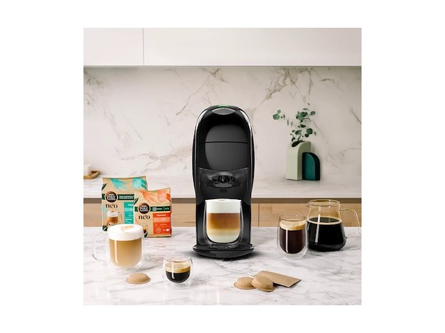 Krups nescafe dolce gusto neo yy5678 latte koffiemachine zwart - afbeelding 4 van  6