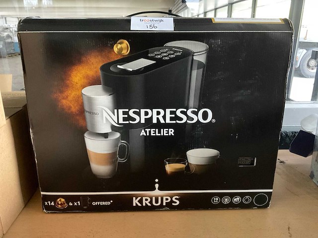 Krups nespresso atelier koffie- & espressomachine - afbeelding 1 van  1