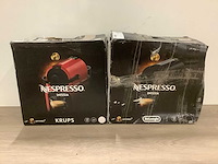 Krups nespresso inissia koffiemachine (2x) - afbeelding 1 van  6