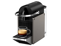 Krups nespresso pixie xn306t koffiecupmachine titan - afbeelding 1 van  5