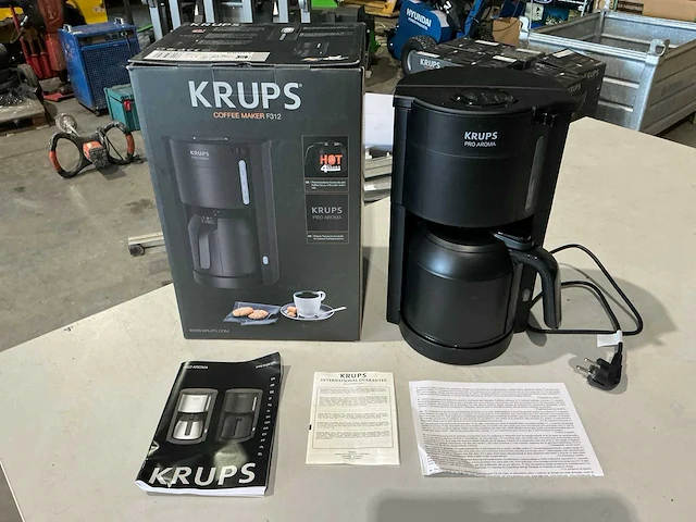 Krups pro km303810 aroma coffee maker f312 koffiemachine - afbeelding 1 van  5