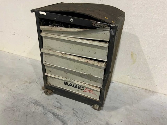 Ks tools basic line gevulde gereedschapswagen - afbeelding 3 van  5
