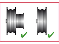 Ks tools speciaal gereedschapsset voor elastische riemen en v-snaarriemen 11-delig - afbeelding 1 van  6