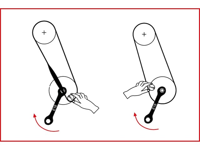 Ks tools speciaal gereedschapsset voor elastische riemen en v-snaarriemen 11-delig - afbeelding 4 van  6